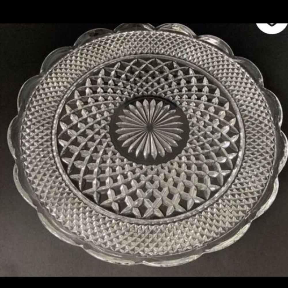 Anchor Hocking Glass Platter